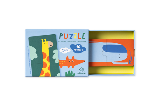Puzzle Combinar - 2 Peças