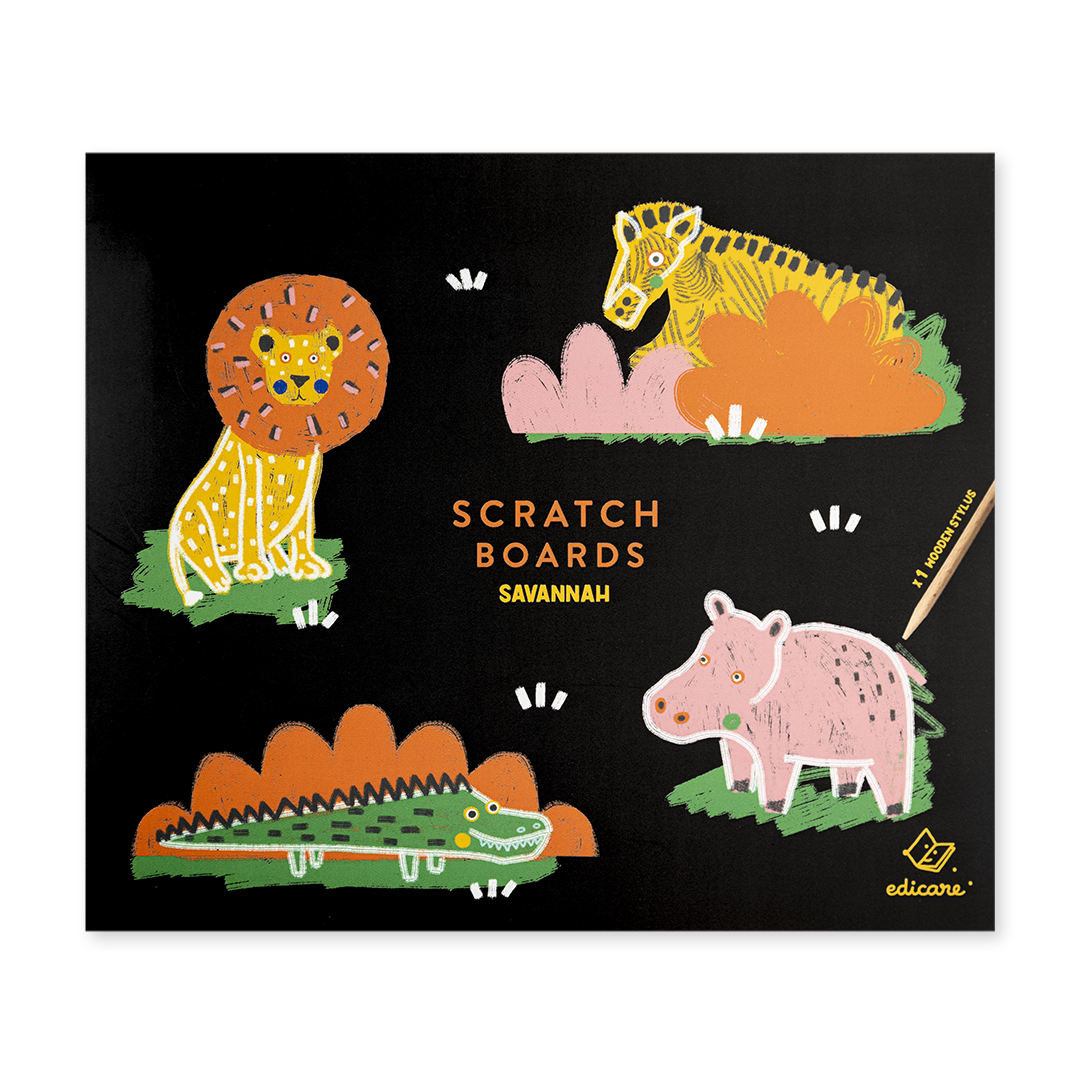 Scratch Boards - Savannah