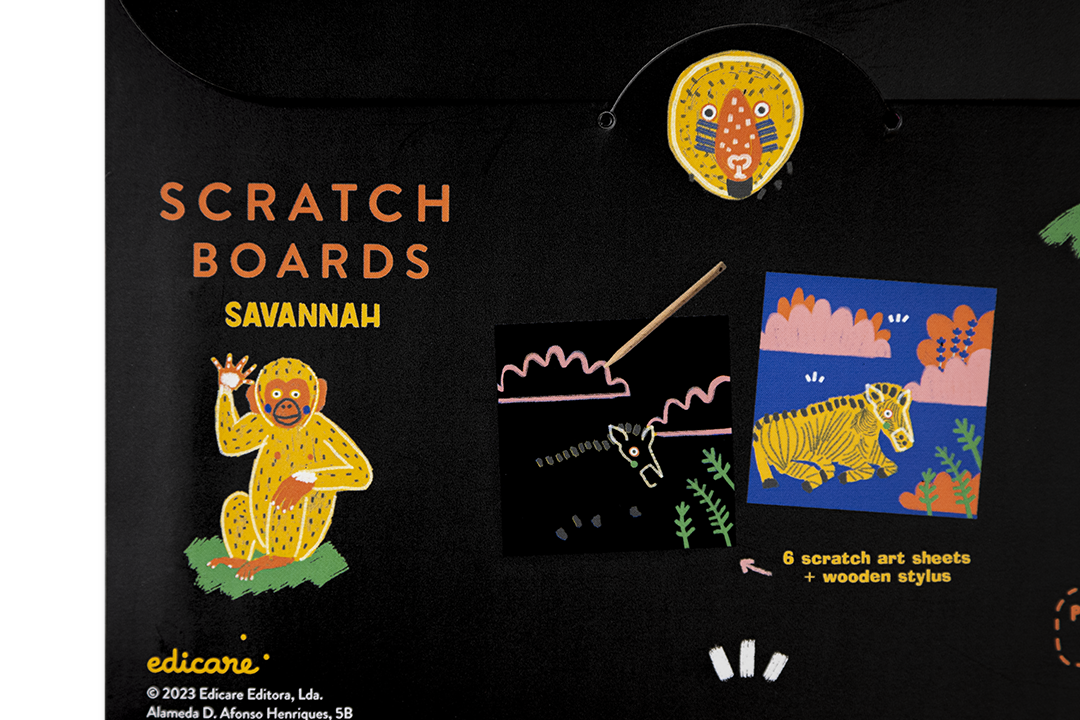 Scratch Boards - Savannah