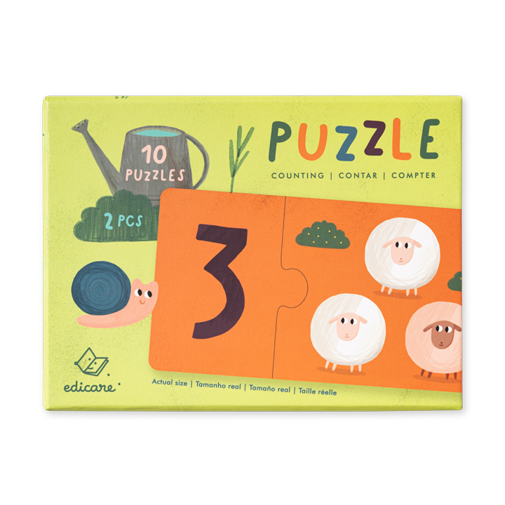 Counting Puzzle - 2 Pieces