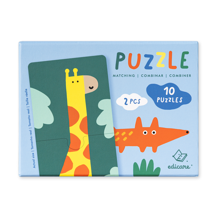 Puzzle Combinar - 2 Peças