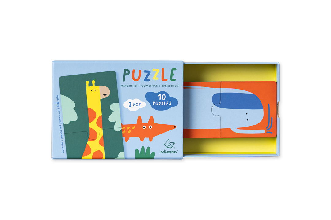 Puzzle Combinar - 2 Peças