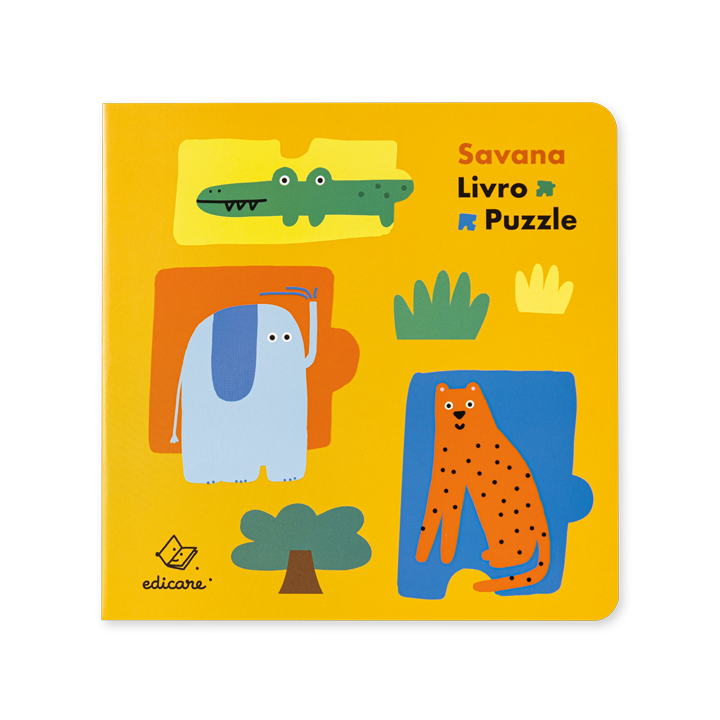 Savana - Livro-Puzzle