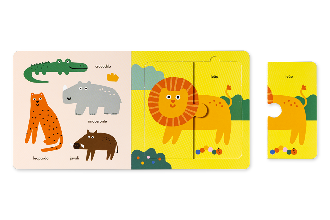 Savana - Livro-Puzzle