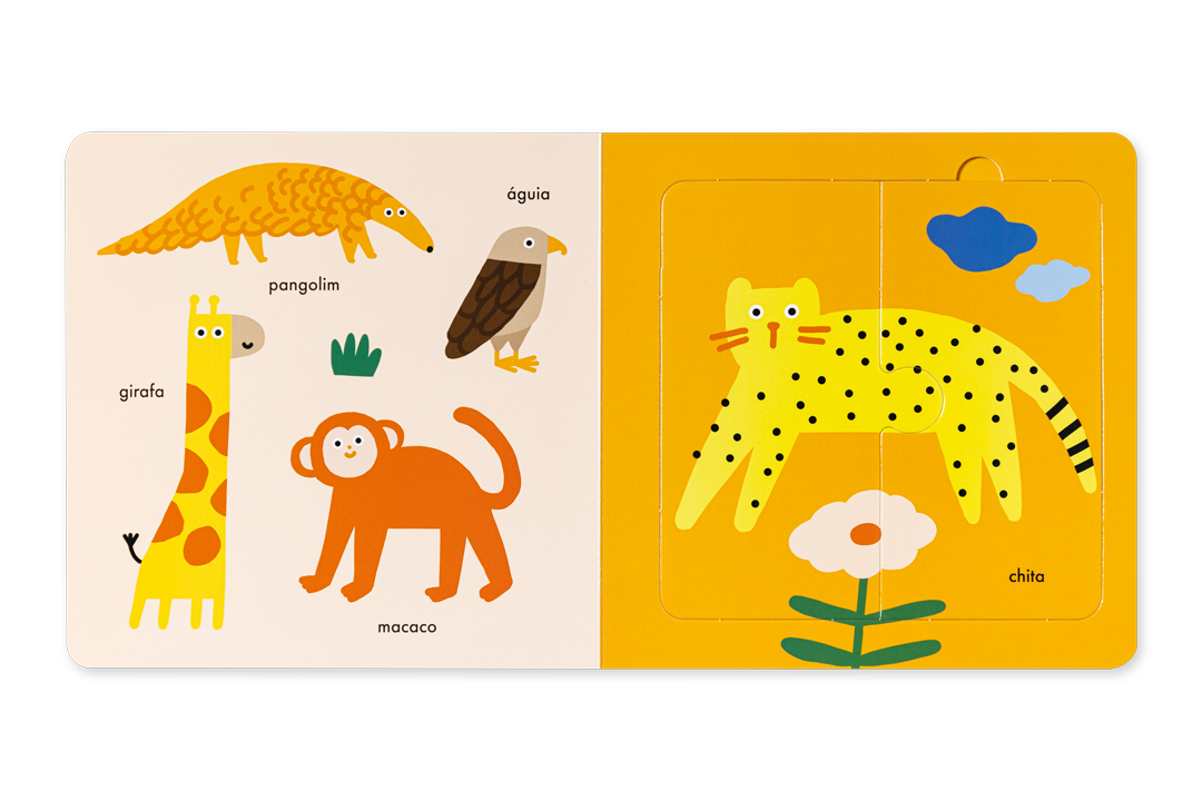 Savana - Livro-Puzzle
