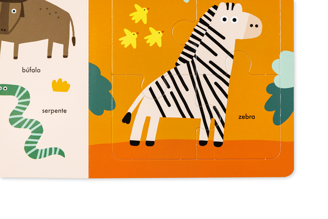 Savana - Livro-Puzzle