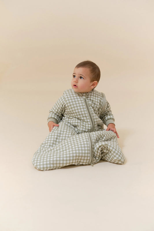 Saco de Dormir de Bebé com Mangas – Mint Tea – TOG 2.5