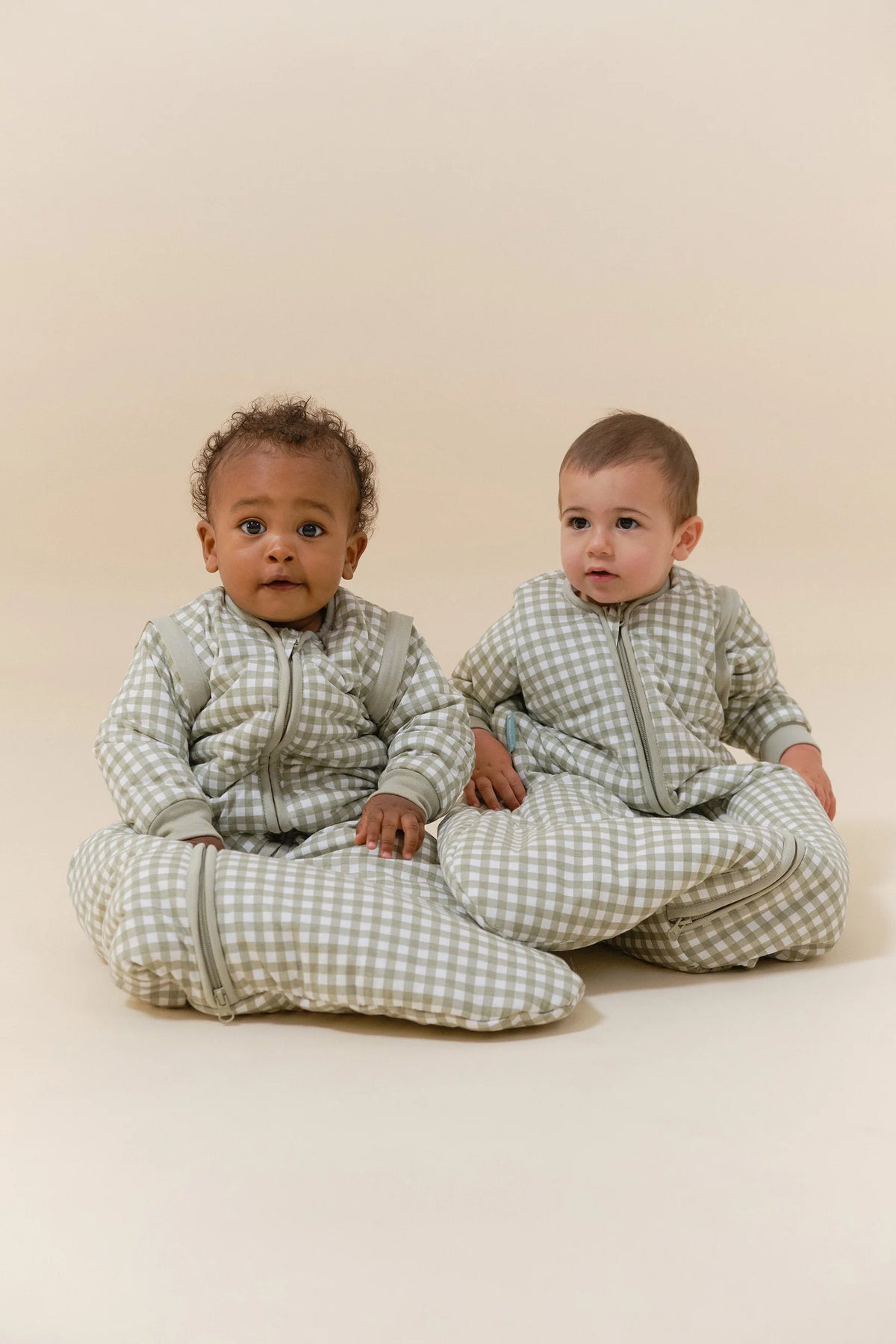 Saco de Dormir de Bebé com Mangas – Mint Tea – TOG 2.5