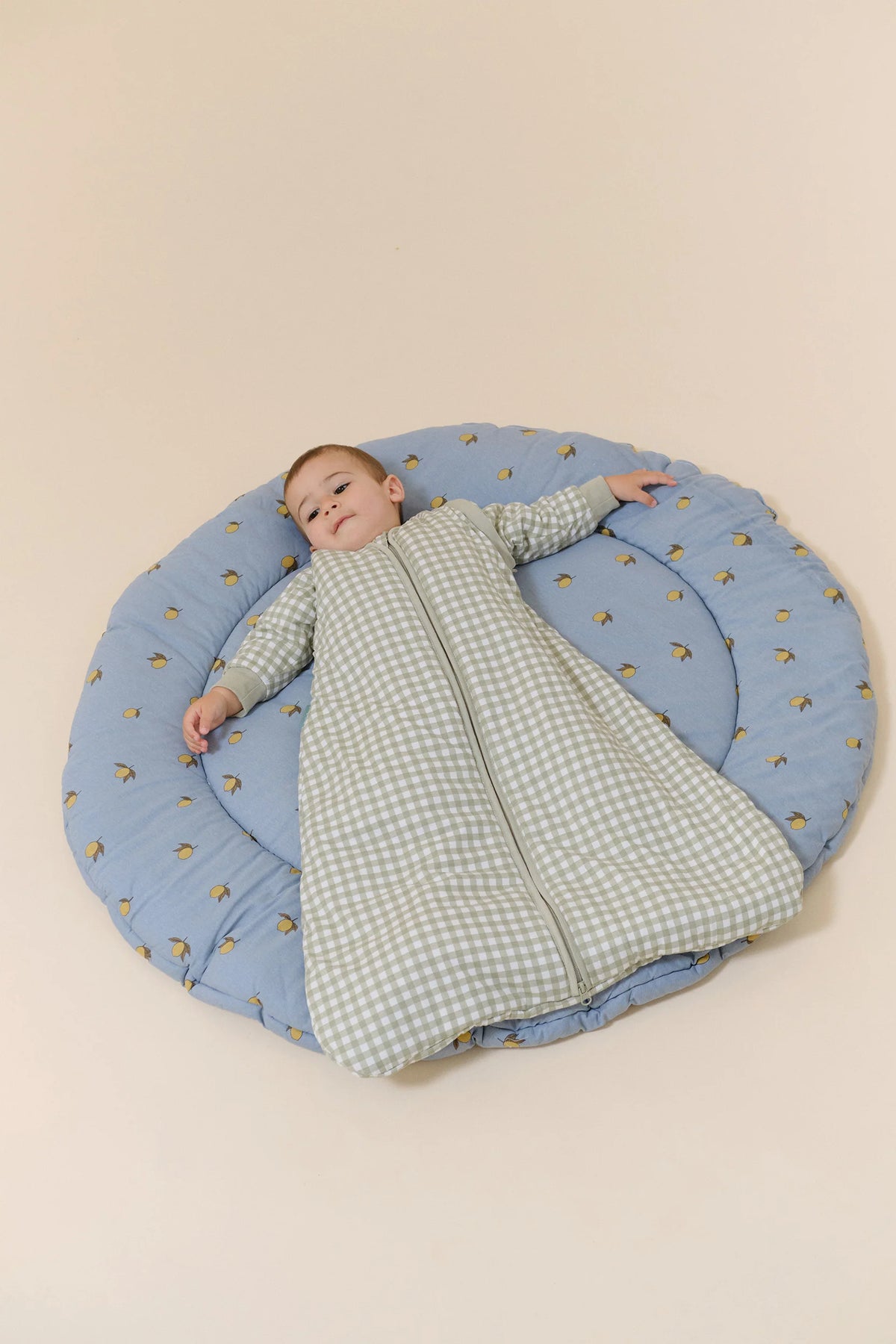 Saco de Dormir de Bebé com Mangas – Mint Tea – TOG 2.5
