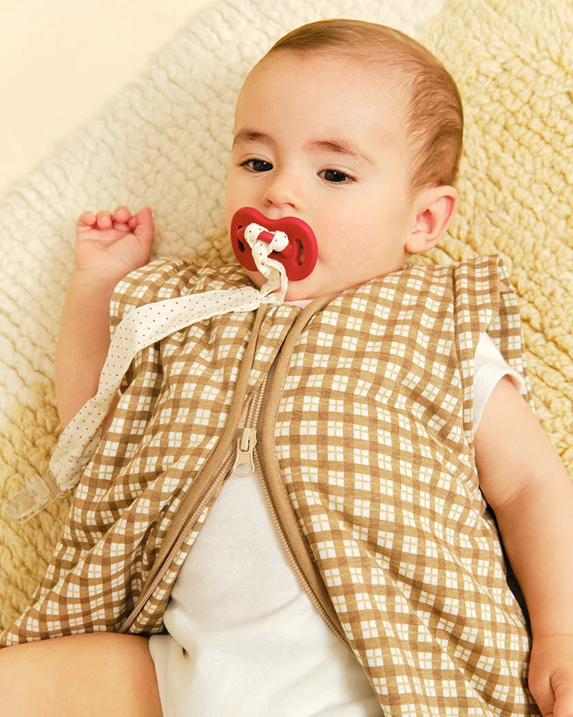Saco de dormir para bebé - Brown Checks - TOG 1