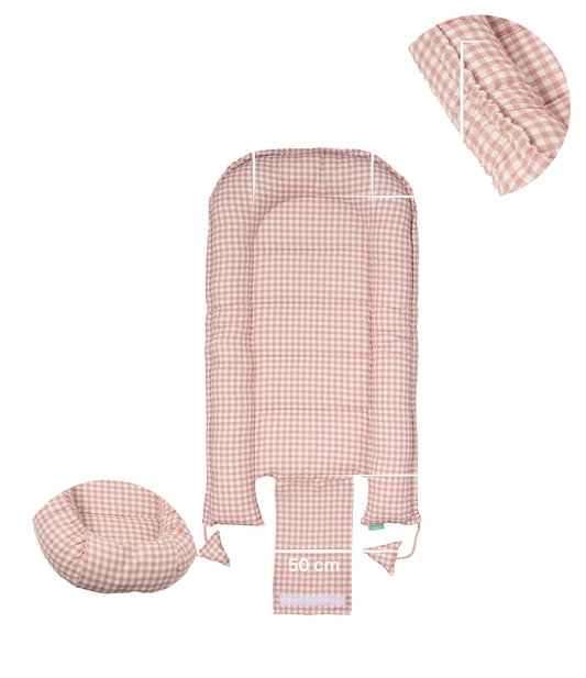 Nido para bebé - Dusty Rose