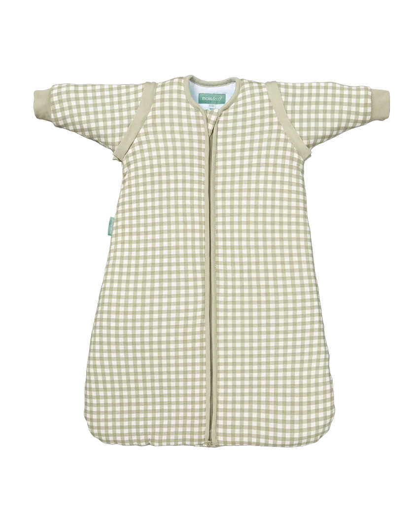 Saco de Dormir de Bebé com Mangas – Mint Tea – TOG 2.5