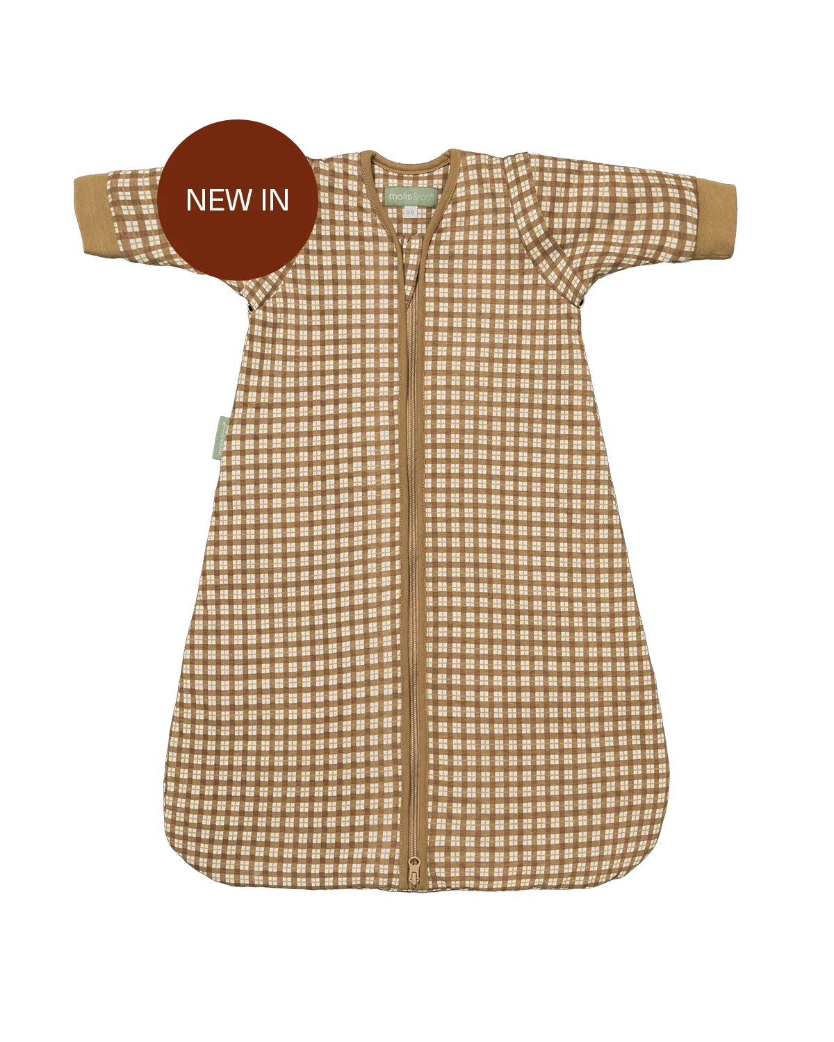 Saco de dormir para bebé - Brown Checks - TOG 1